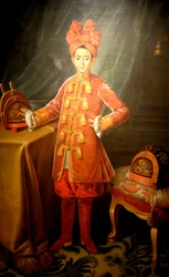 Principe Cahn del Vietnam alla corte francese di Luigi XVI, nel 1787